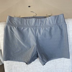 Adidas Athletic Shorts Silver Grey